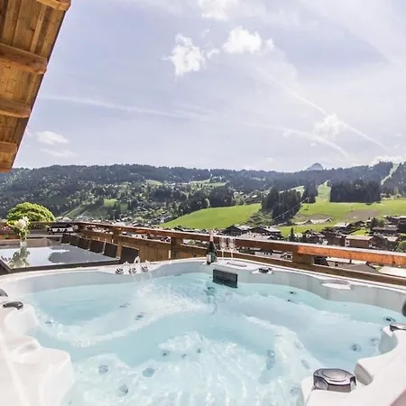 De Luxe Aux Gets Avec Jacuzzi, Wifi & Parking - Fr-1-671-321 샬레 *